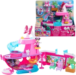 Minnie Mouse Bowdazzling Yacht – jachtowy zestaw do zabawy z 14 elementami