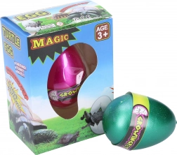 Rosnący żółw w jajku