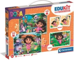 Clementoni Edukit 4 w 1 Dora the Explorer