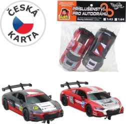 Zapasowe autka do toru wyścigowego AUDI – 2 szt.