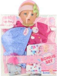 Ubranka dla lalki 45 cm z pieluszką