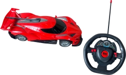 Samochód zdalnie sterowany z sygnalizacją świetlną