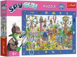 Puzzle obserwacyjne SPY GUY – wesołe miasteczko, 100 elementów