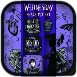 Zestaw plastikowych pojemników Wednesday – 3 szt.