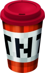 Kubek podróżny na kawę MINECRAFT 390 ml