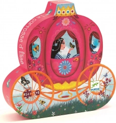 DJECO Puzzle Elisa w powozie 54 elementów