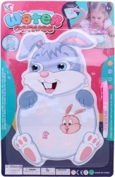 Malowanie wodne z motywem króliczka