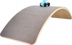 Deska balansowa z filcem, autkiem i drogą