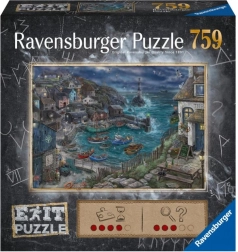 Escape puzzle RAVENSBURGER – rybacka wioska, 759 elementów