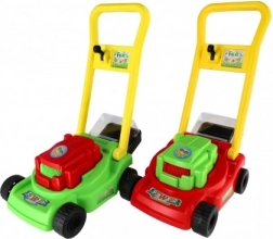 Plastowa dziecięca kosiarka do trawy 60 cm, 2 kolory