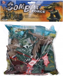 Zestaw figurek żołnierzy 55 szt. – 5 cm