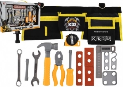 Zestaw narzędzi z paskiem dla małych majsterkowiczów