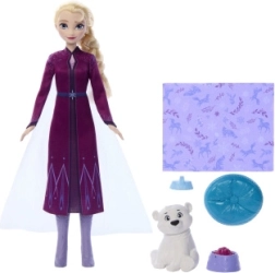 Lalka Elsa Disney Kraina Lodu z niedźwiadkiem polarnym