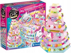 CLEMENTONI Crazy Chic biżuteria: bransoletki z jednorożcem