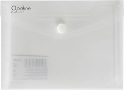 Koperta z zatrzaskiem na dokumenty A6 Opaline przezroczysta