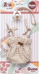 Ubranko dla małpki niemowlaka REBORN 32 cm z smoczkiem