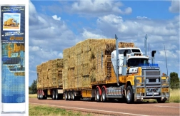 Diamentowa mozaika Załadowana Ciężarówka 30x40 cm