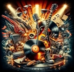 Diamentowe malowanie Muzyczna inspiracja 30 × 40 cm