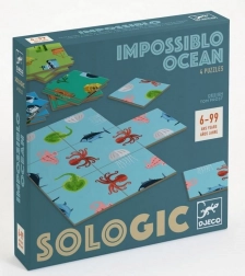 Logiczna gra Djeco Sologic Impossiblo Ocean