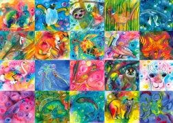 Puzzle Magia zwierząt 1000 elementów