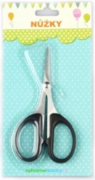 Nożyczki do kreatywnego tworzenia z ostrym czubkiem