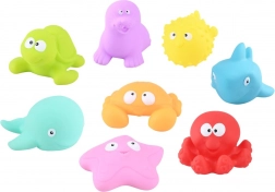Zwierzątka do wody – zestaw 4 szt., 8 cm, 2 warianty