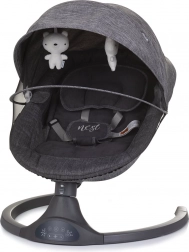 CHIPOLINO elektryczna kołyska Nest Granite