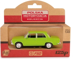 Model samochodu PRL Fiat 125p zielony