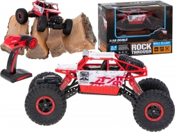 RC auto Rock Crawler 1:18 4WD 2,4 GHz – Czerwona