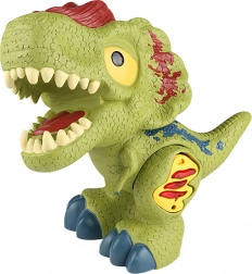 Dinozaur z efektami świetlnymi i dźwiękowymi – zielony