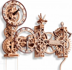 WOODEN CITY puzzle 3D Steampunk zegar ścienny 269 elementów