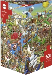 Puzzle 1500 elementów - Rzeka historii
