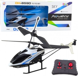 RC helikopter Aviator z LED i rotacją 360°