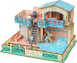 Drewniane puzzle 3D Woodcraft Willa na wyspie Lembongan