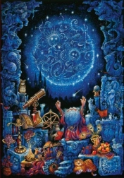 Świecące puzzle Astrologia 1000 elementów