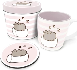 Zestaw upominkowy Pusheen puszka metalowa