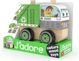 Składane drewniane auto