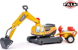 Odrážadło Super gąsienicowa koparka z przyczepą