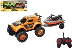 Terenowy RC Samochód z Skuterem Wodnym na Zdalne Sterowanie
