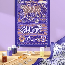 Malowanie na jedwabiu Atelier 10 od DJECO