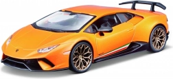 Metalowy model BBURAGO 1:24 LAMBORGHINI Huracán Performante pomarańczowy