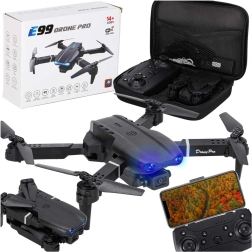 Składany dron RC E99 Pro z podwójną kamerą 720p i trybem headless