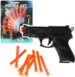 Dziecięcy pistolet z nabojami z przyssawką