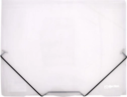 Przezroczysta teczka z gumką eCollection A4