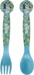 Dziecięcy sztućce BLUEY – zestaw 2 szt.