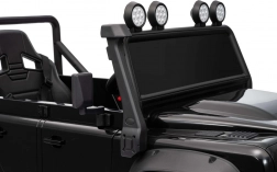 Dziecięcy elektryczny samochodzik LAND ROVER Defender 110 SVX Concept – czarny