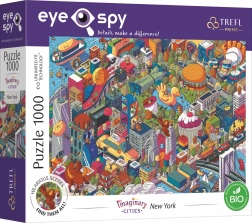 Puzzle Trefl Eye-Spy Imaginary Cities: Nowy Jork, USA 1000 elementów