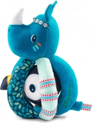 Lilliputiens grzechotka nosorożec Marius i tukan Pablo