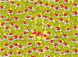 Wyzywanie Puzzle Grinch 500 kawałków Ravensburger