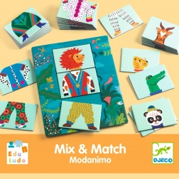 DJECO gra stołowa Mix & Match Modanimo